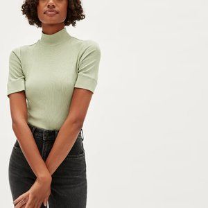 Everlane Super-Soft Mockneck Tee
